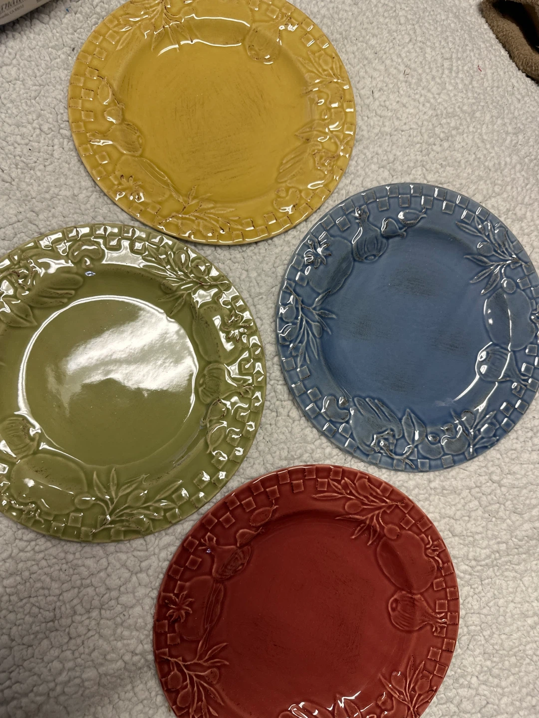 Everware Home Grown Set of 4 Plates - 8 1/4"