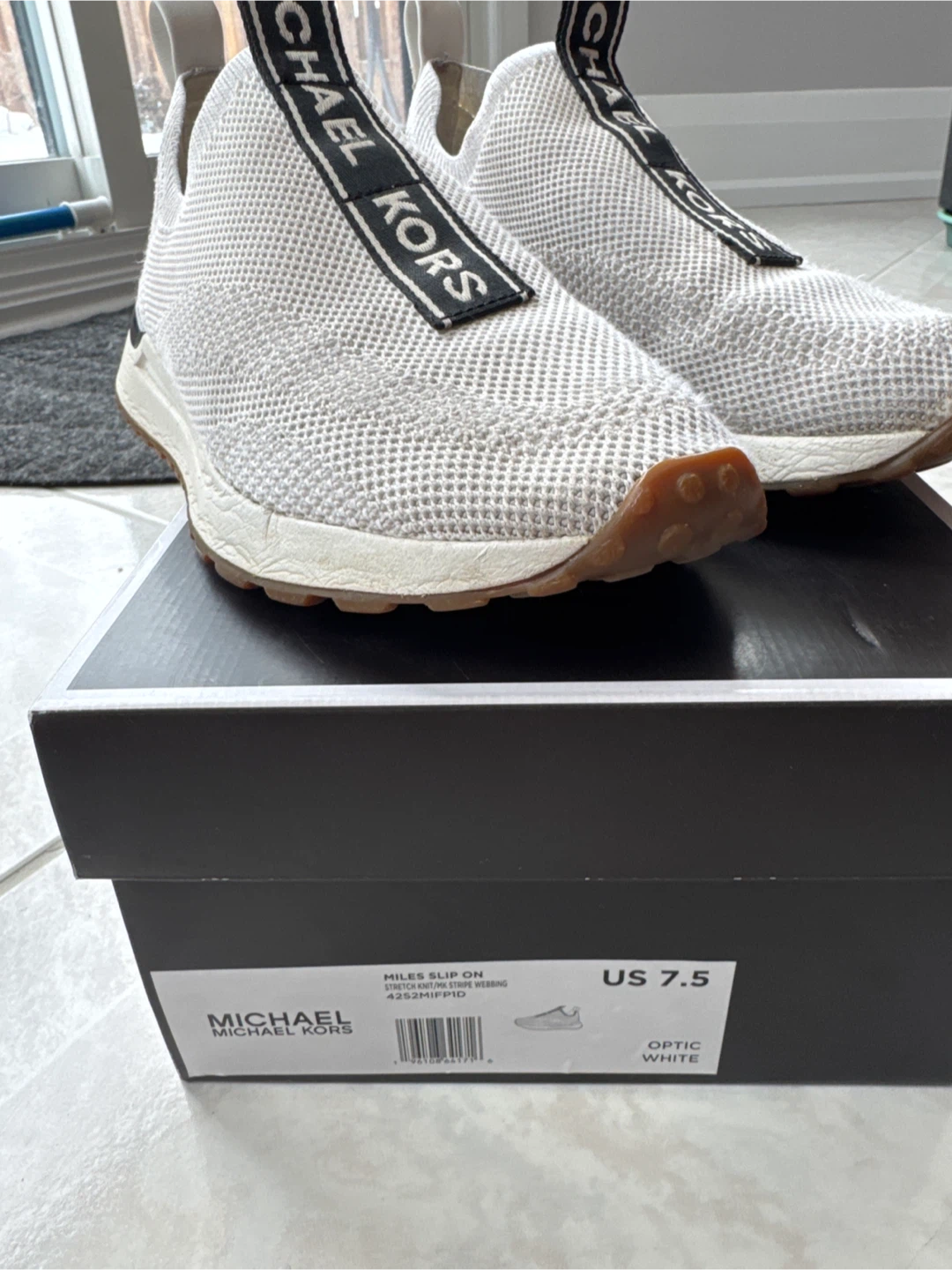 Michael Kors Miles Slip On Sneakers - US Size 7.5