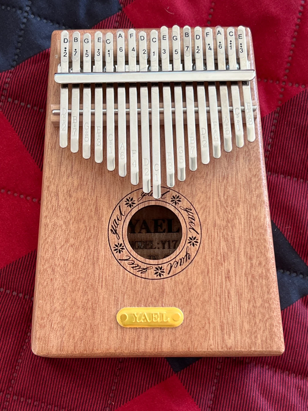 YAEL 17-Key Kalimba Thumb Piano