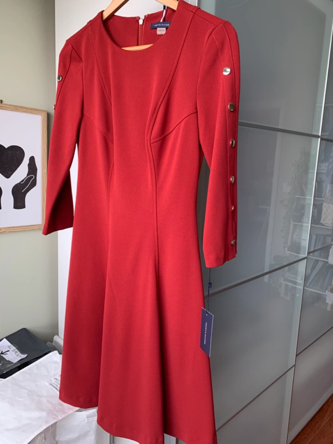 Tommy Hilfiger Red Dress - Size 4 - photo 3