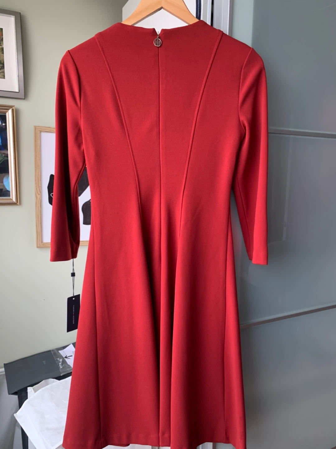 Tommy Hilfiger Red Dress - Size 4 - photo 4