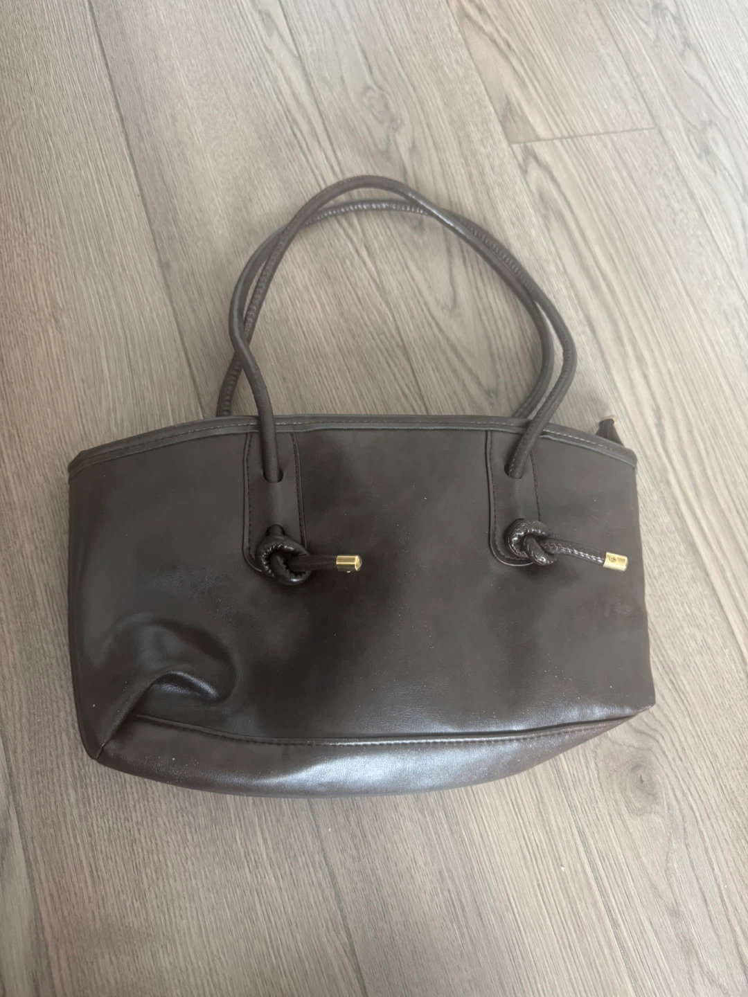 New Brown Leather Tote Bag - photo 2