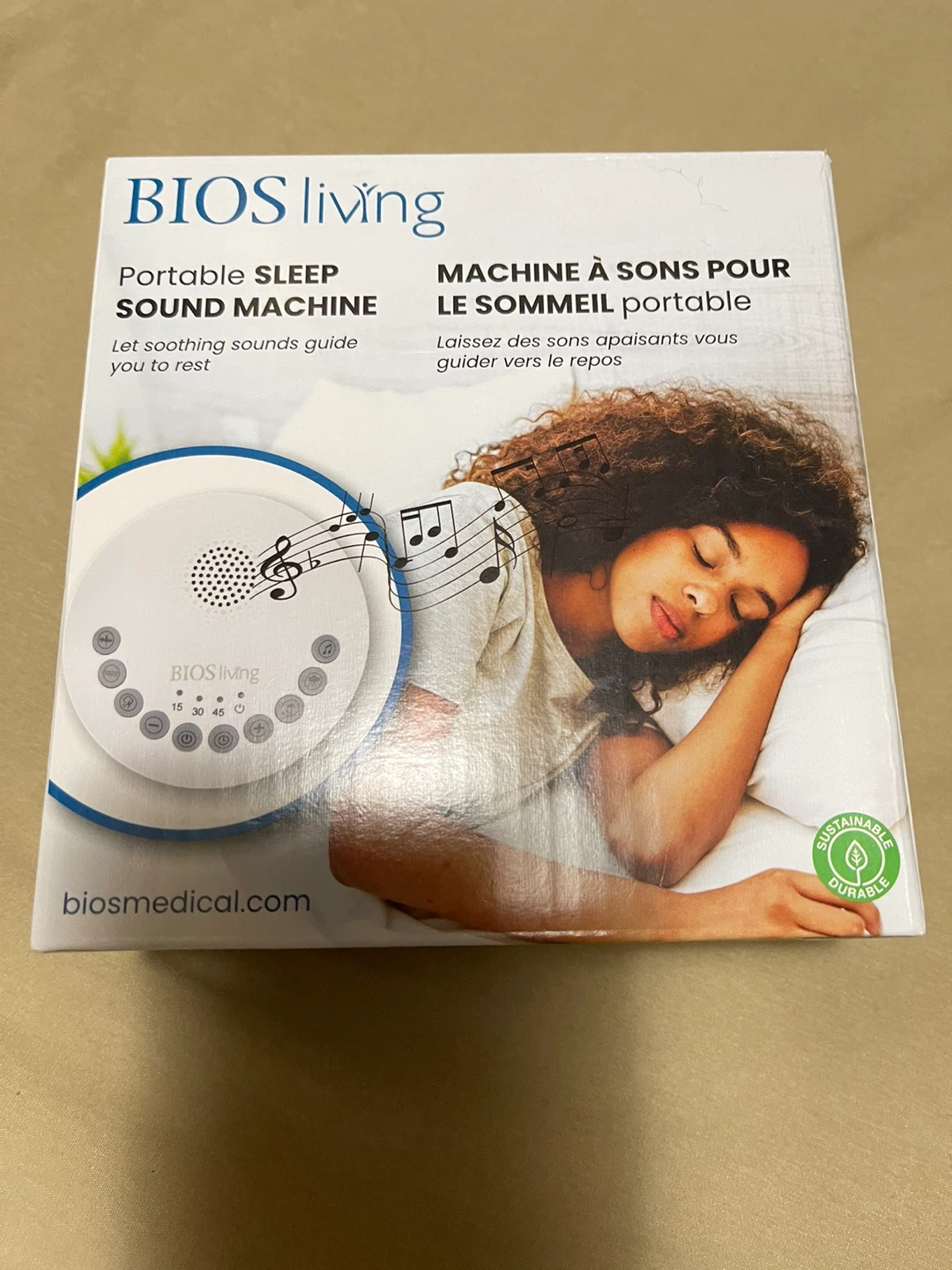 BIOS living Portable Sleep Sound Machine