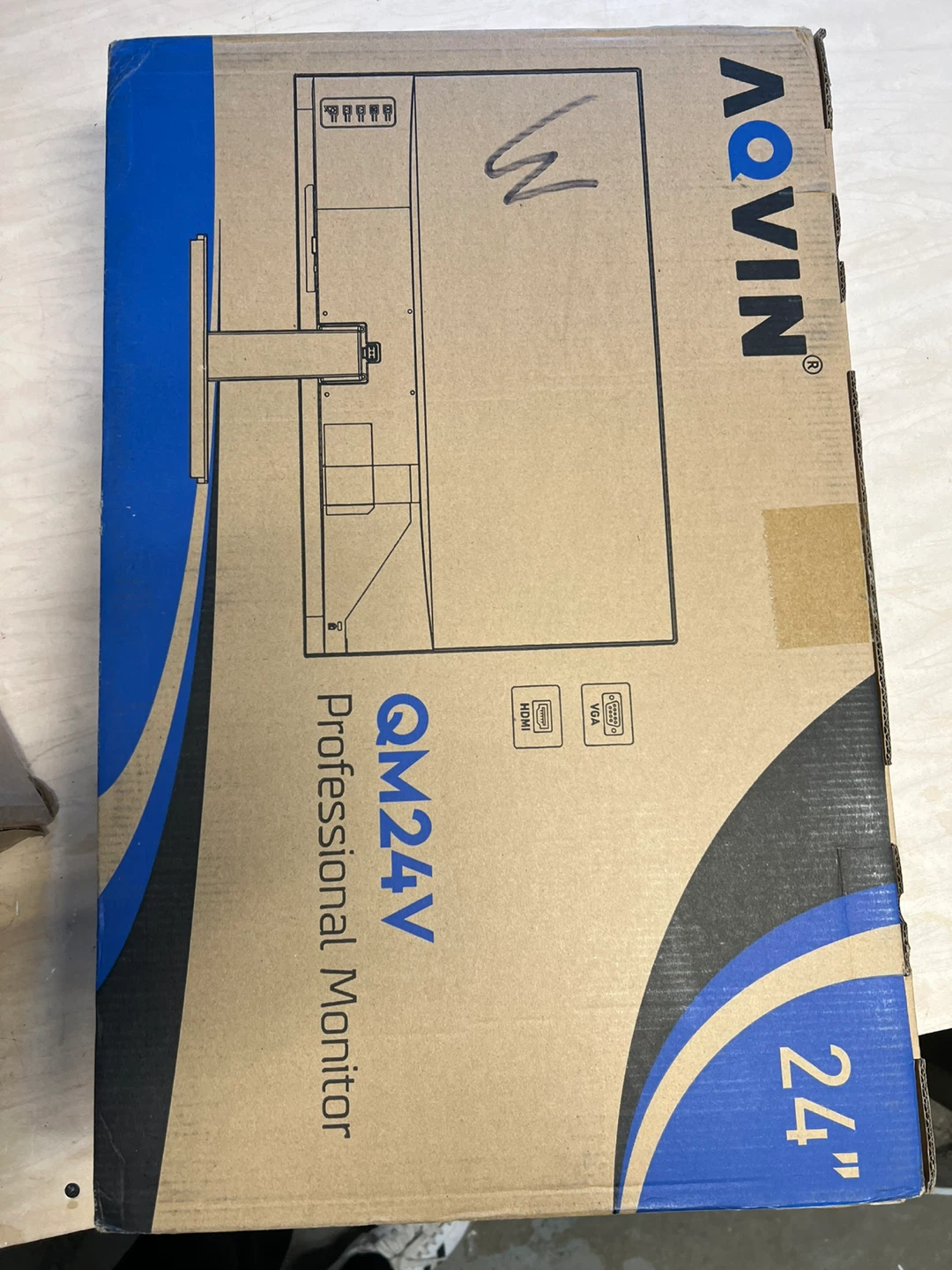 AQVIN QM24V 24" FHD 100Hz Professional desktop computer