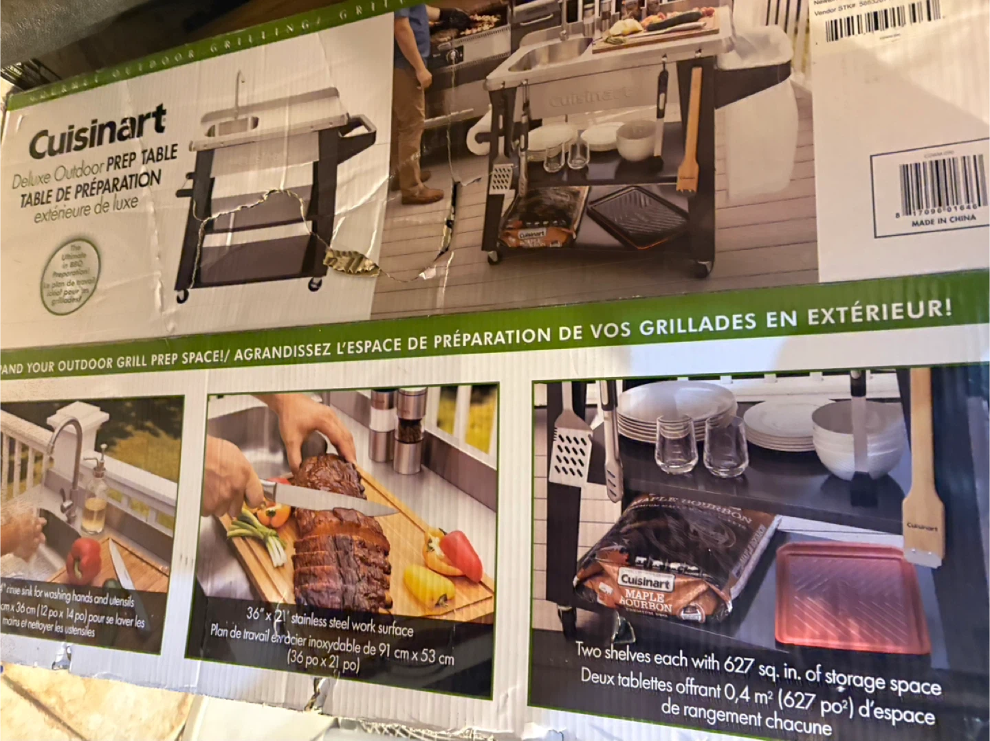 Cuisinart Deluxe Outdoor Prep Table - photo 5