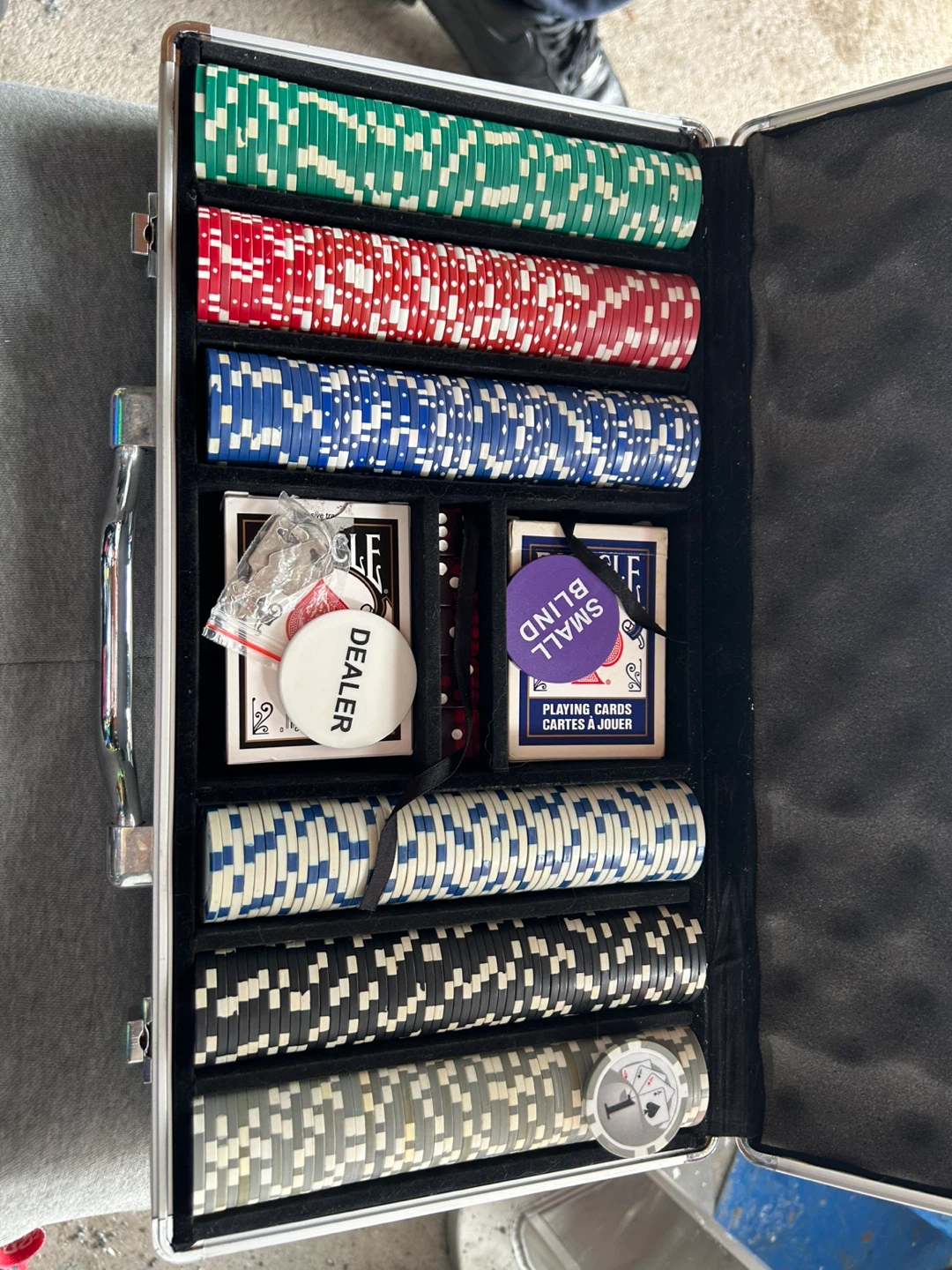 CFL Poker Chip Set