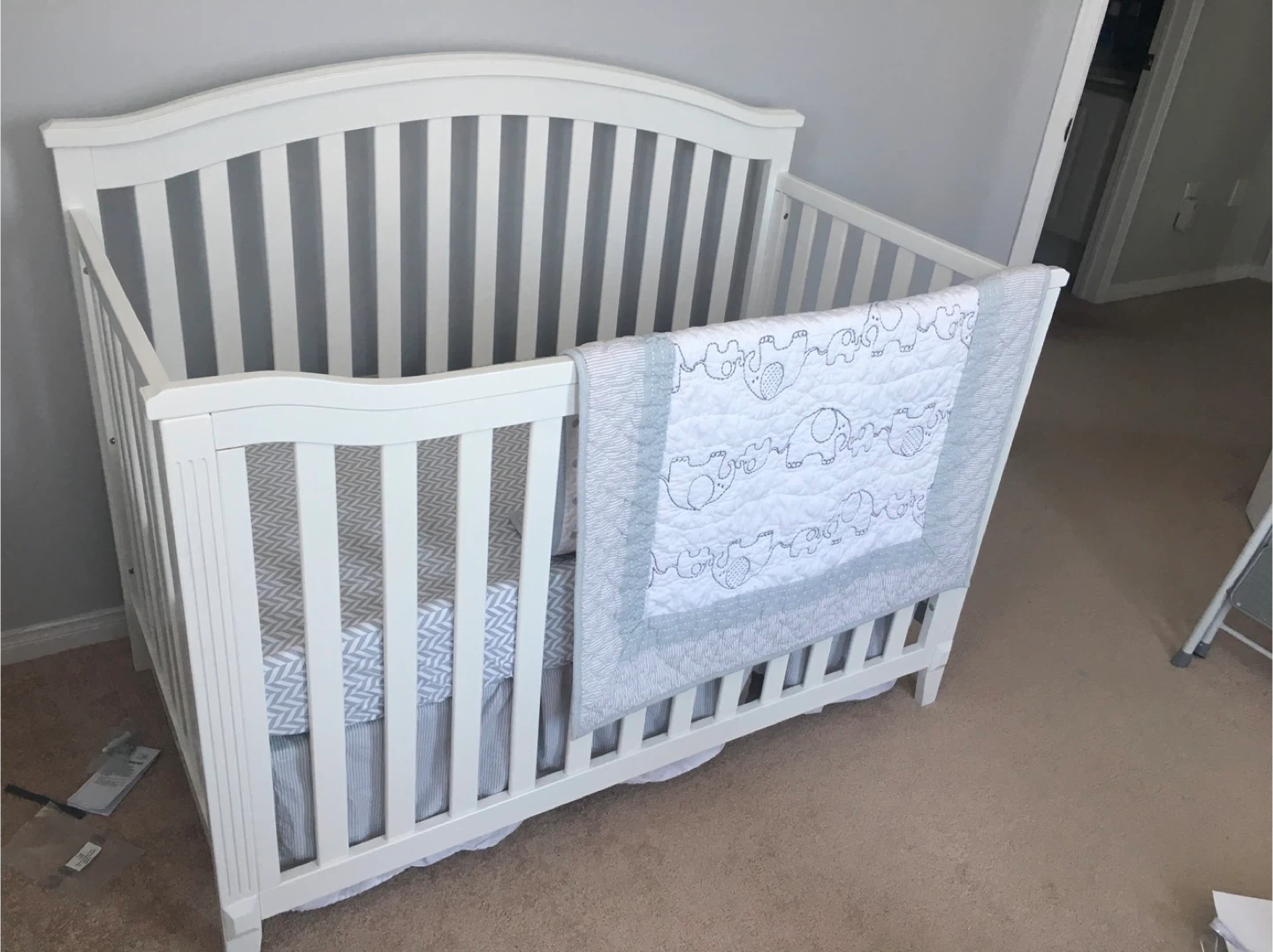Baby crib with mattress - photo 3
