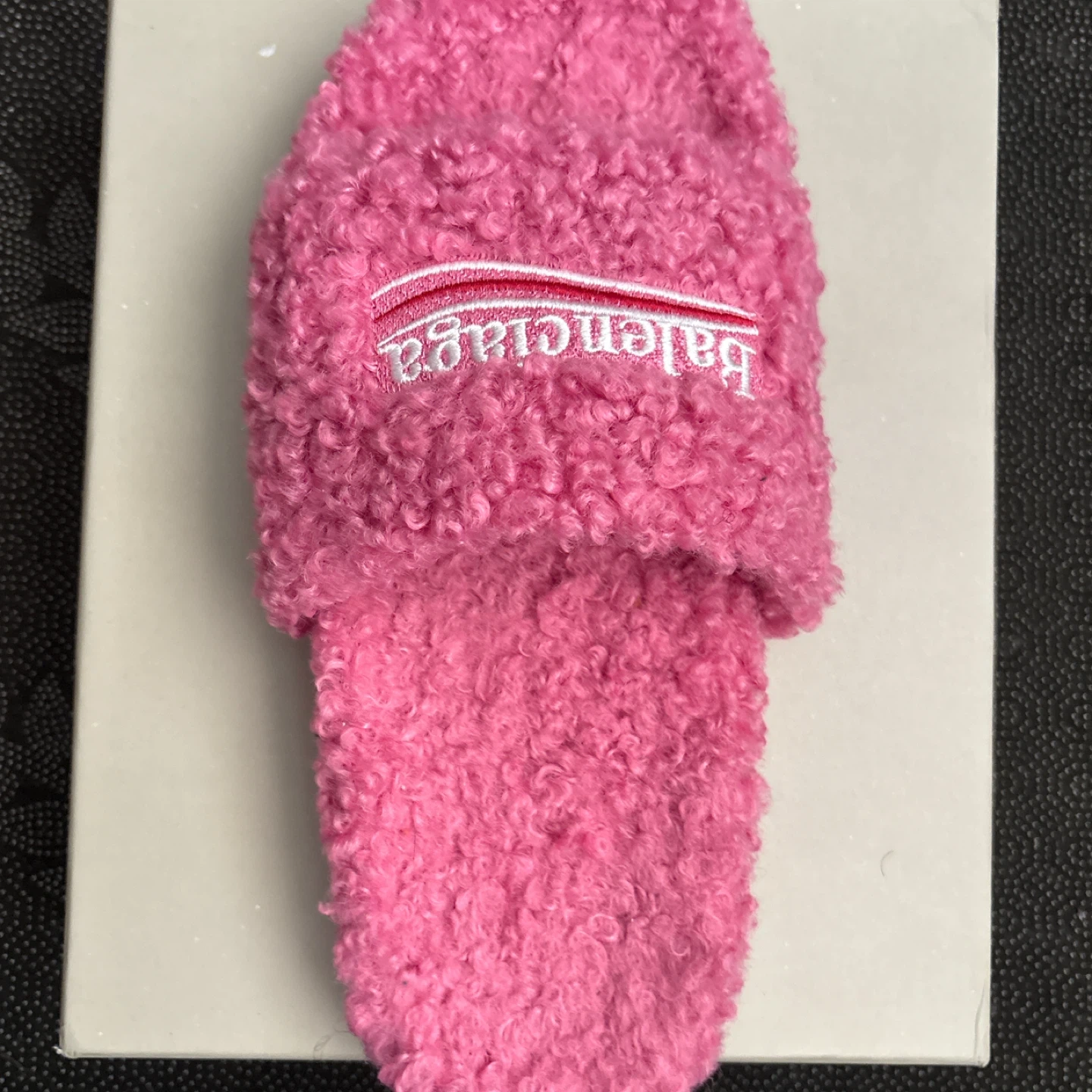 Balenciaga Pink Terrycloth Slides - Size 44 - photo 4