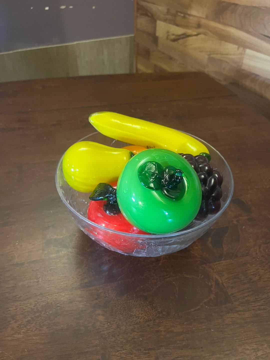 Decorative Glass Fruit Bowl Set - photo 2