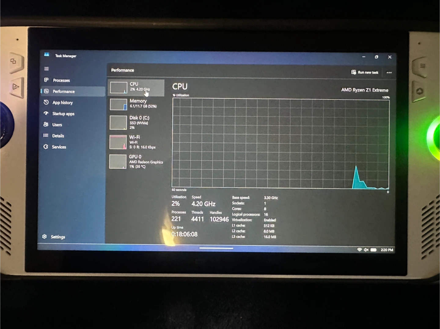 ROG Ally Z1 Extreme Handheld Gaming Pc - photo 5