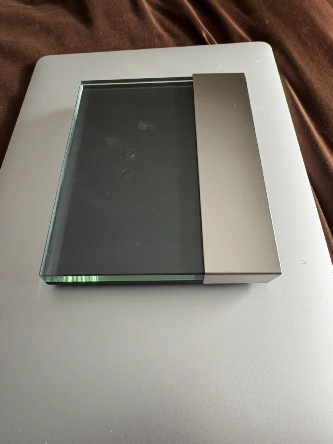 Modern Glass & Metal Photo Frame