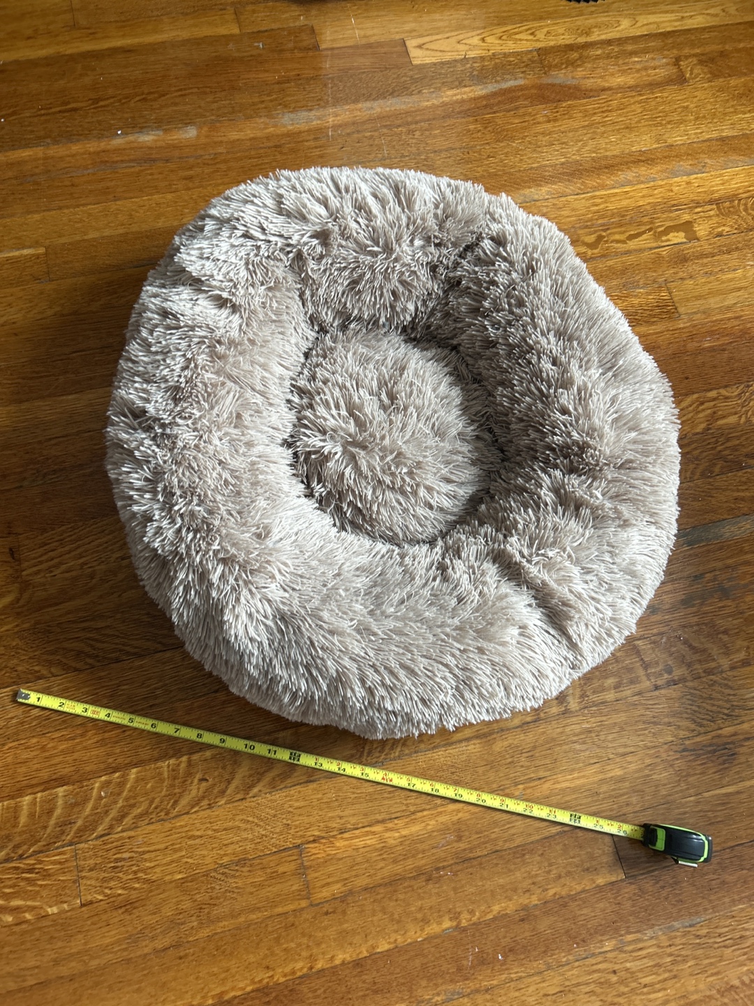 Fluffy Round Pet Bed