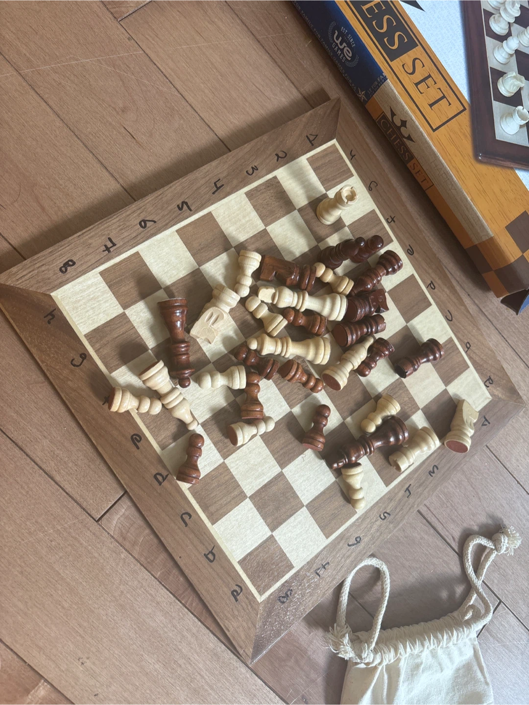 WE Games Wooden Chess Set - photo 2