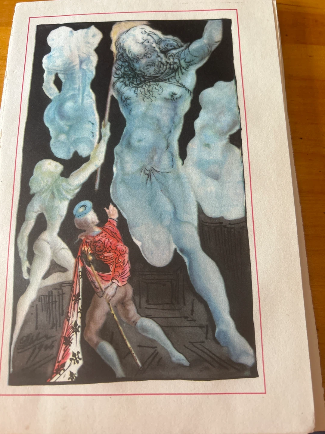26 illustrations by Salvador Dalis of Autobiography of Cellini