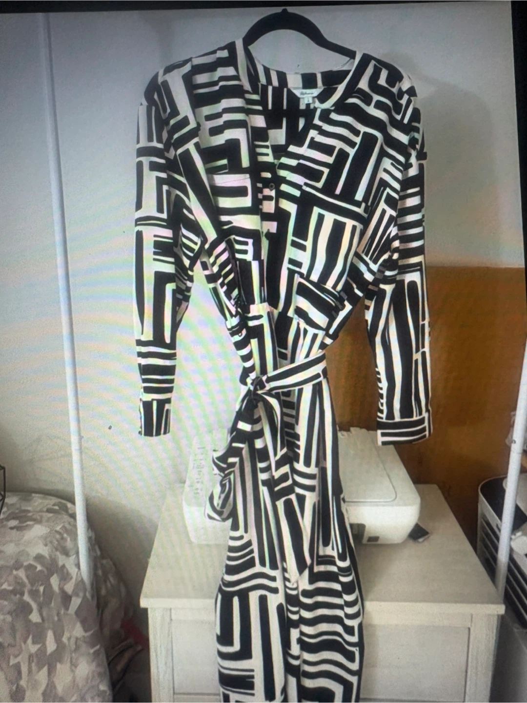 Robe à imprimé géométrique Madewell