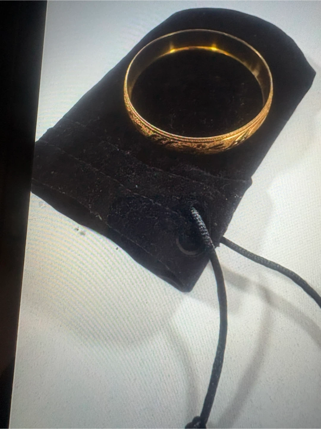 Bracelet  doré avec motif - photo 3