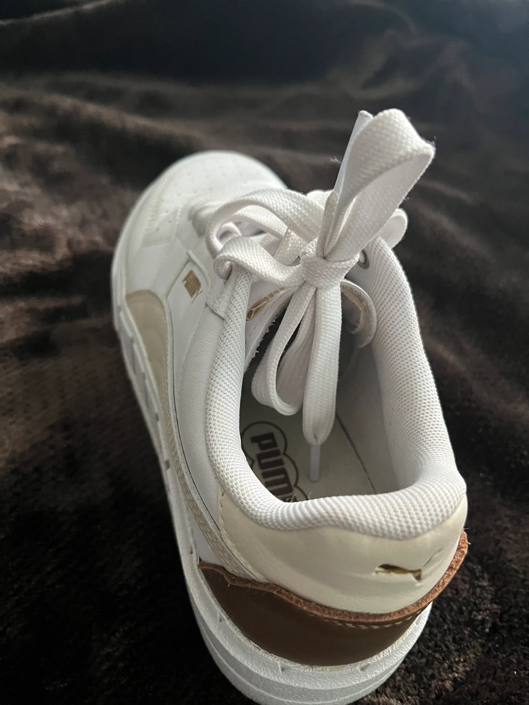 Puma White Leather Sneakers - photo 3