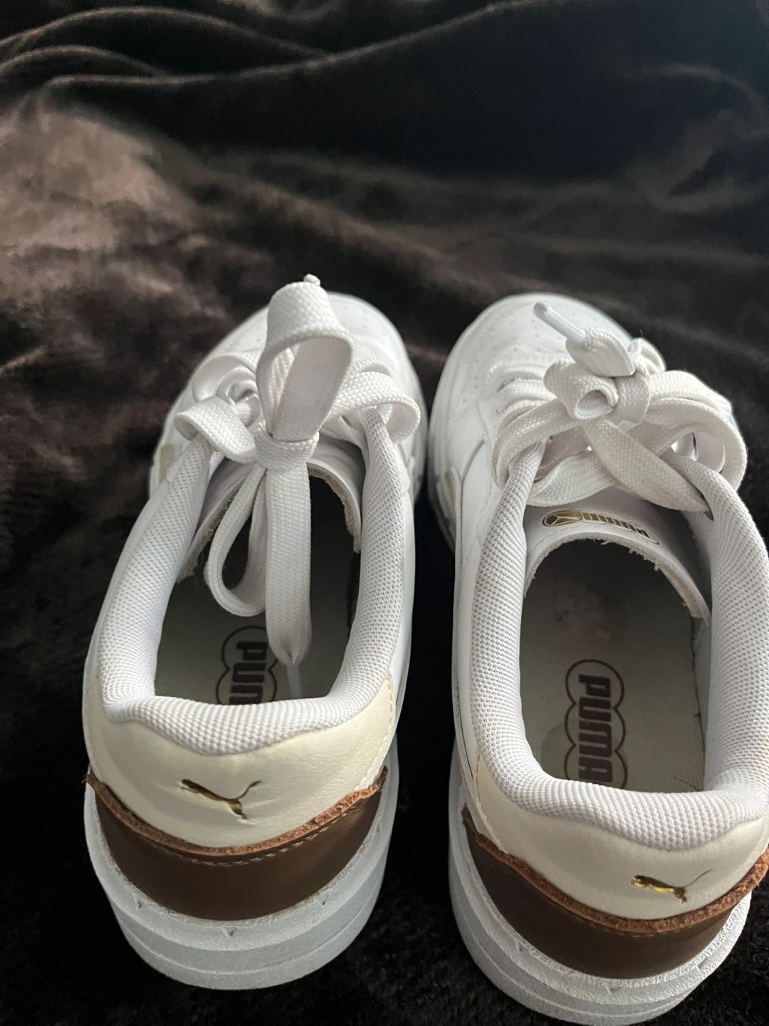 Puma White Leather Sneakers - photo 4