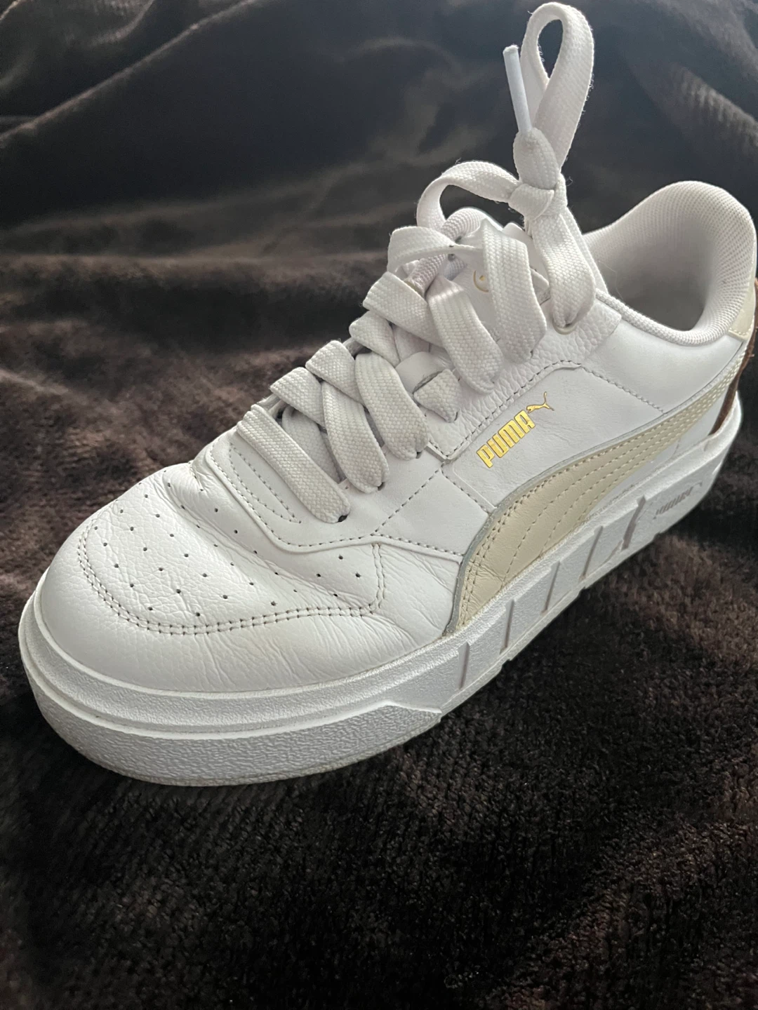 Puma White Leather Sneakers - photo 2