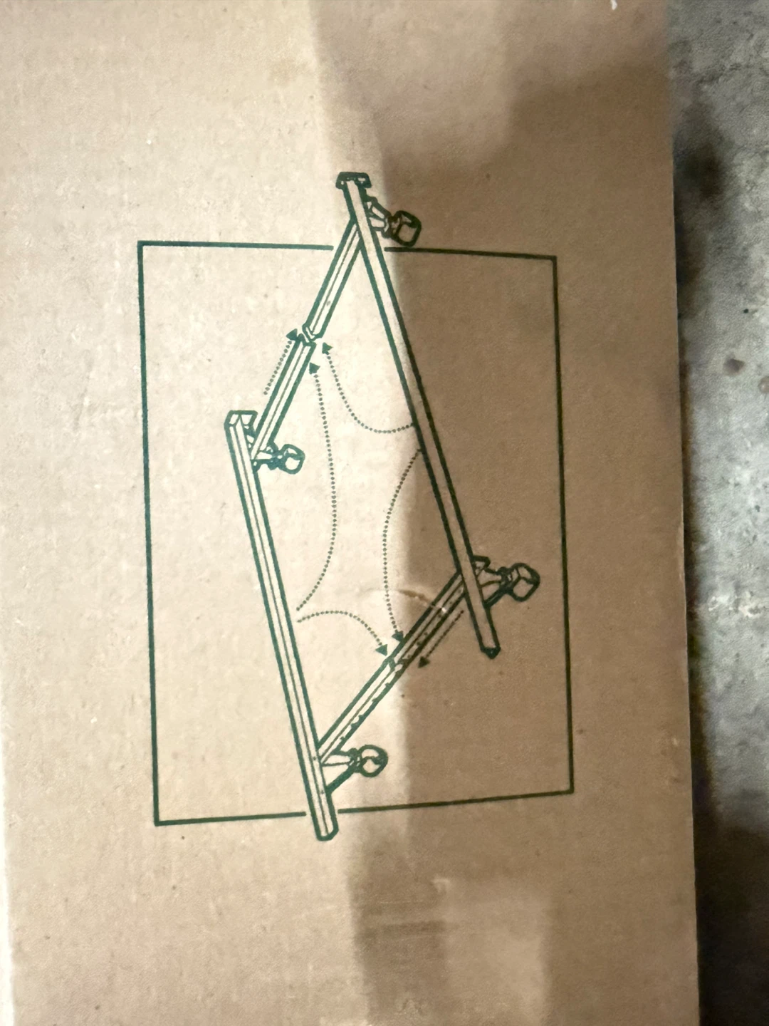 Black Metal Folding Bed Frame