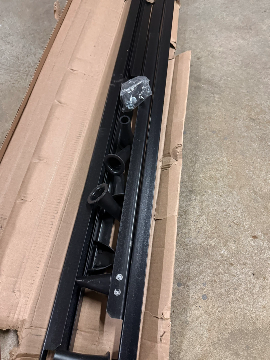 Black Metal Folding Bed Frame - photo 2