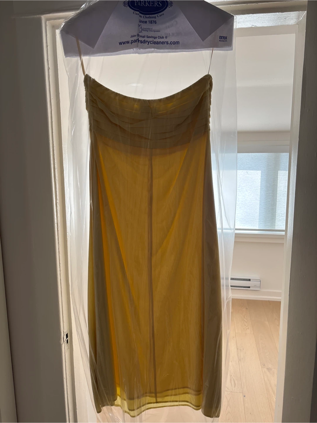 Buttercream Strapless Maxi Dress - photo 3