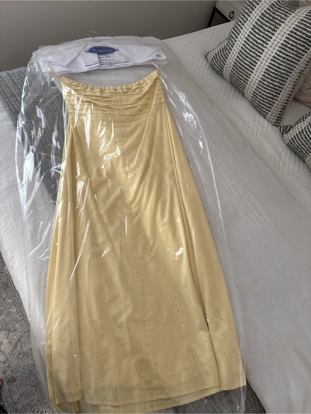 Buttercream Strapless Maxi Dress - photo 4