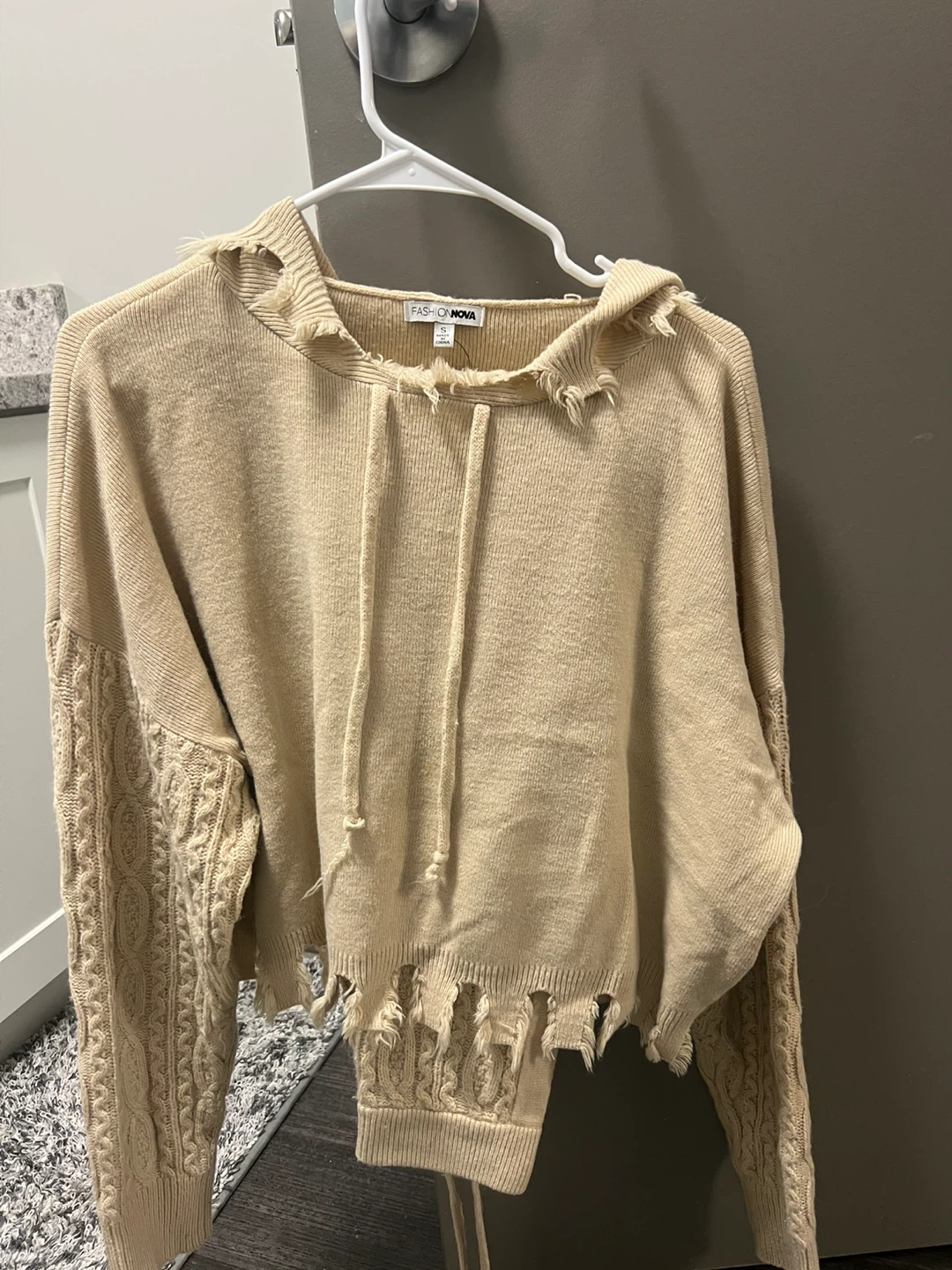 Fashion Nova Beige Knit 2 - Piece Set - photo 5