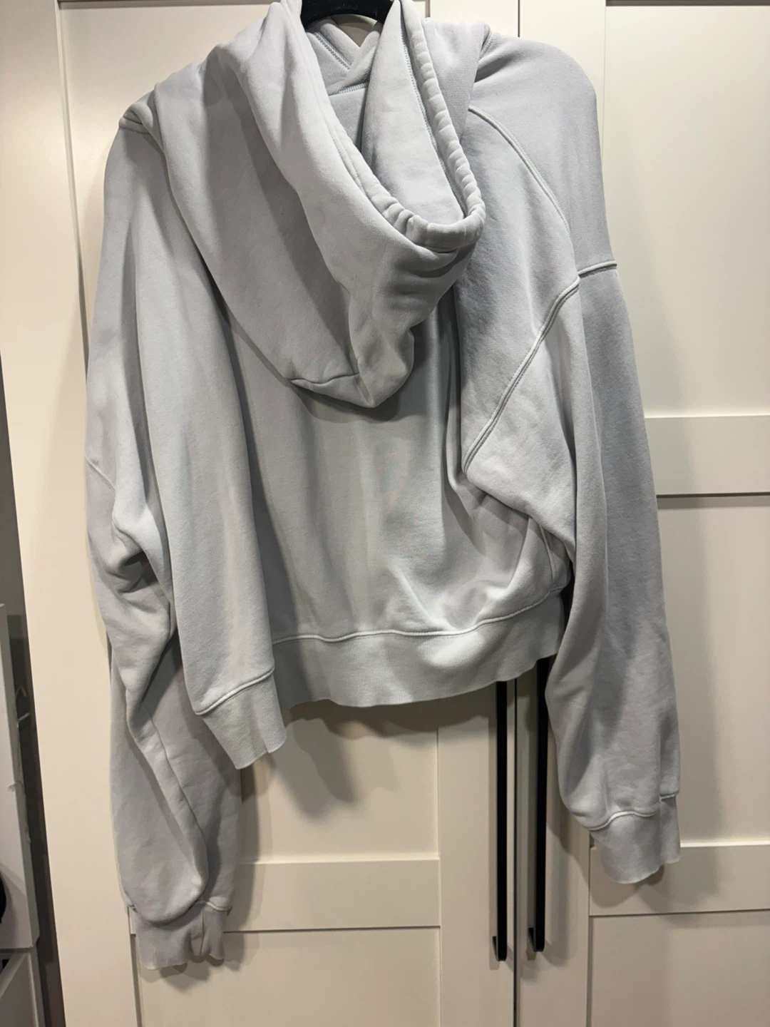 TNA Light Blue Cropped Hoodie - photo 2