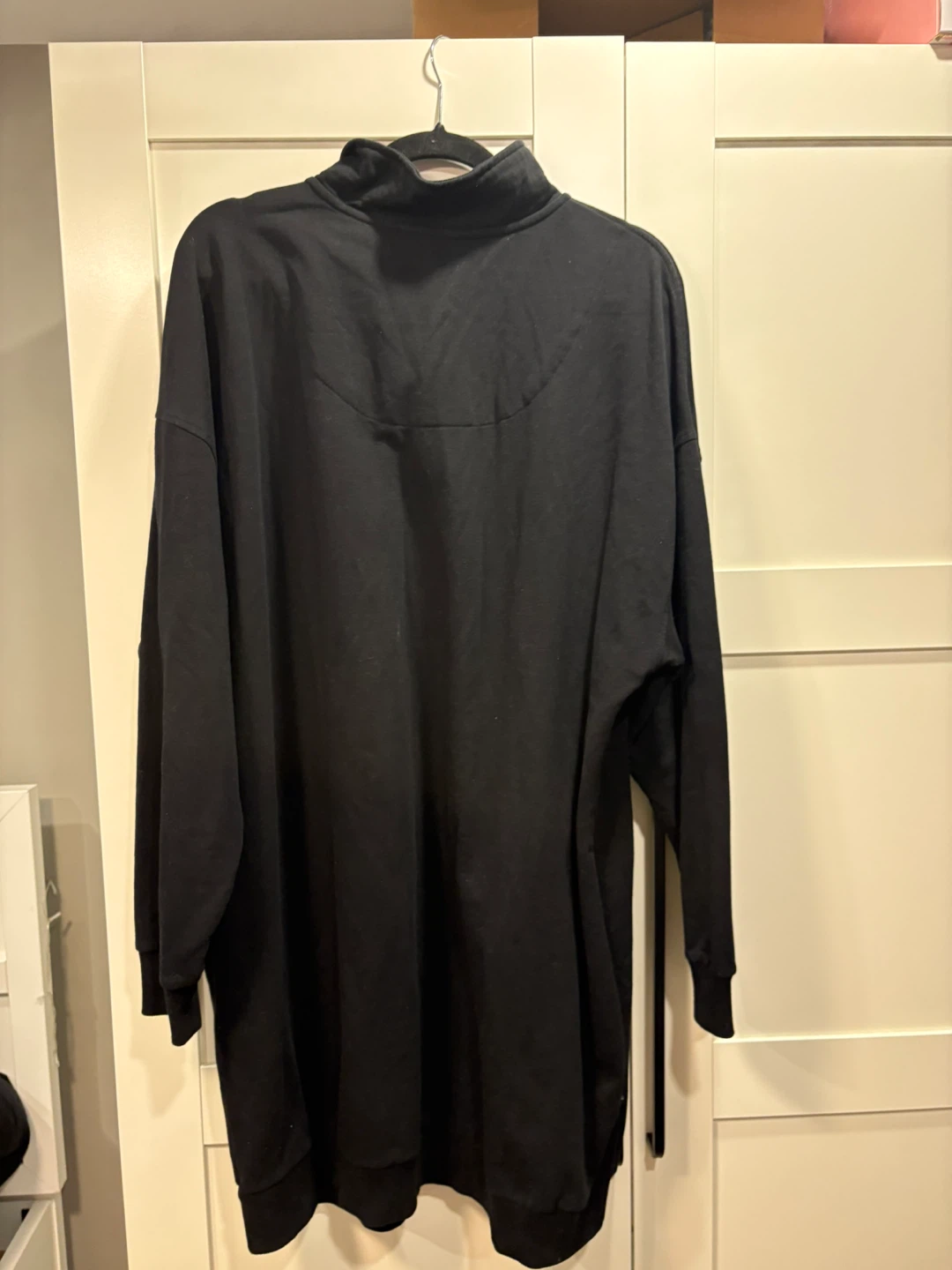 Roots Black Quarter-Zip Sweatshirt Dress - photo 2