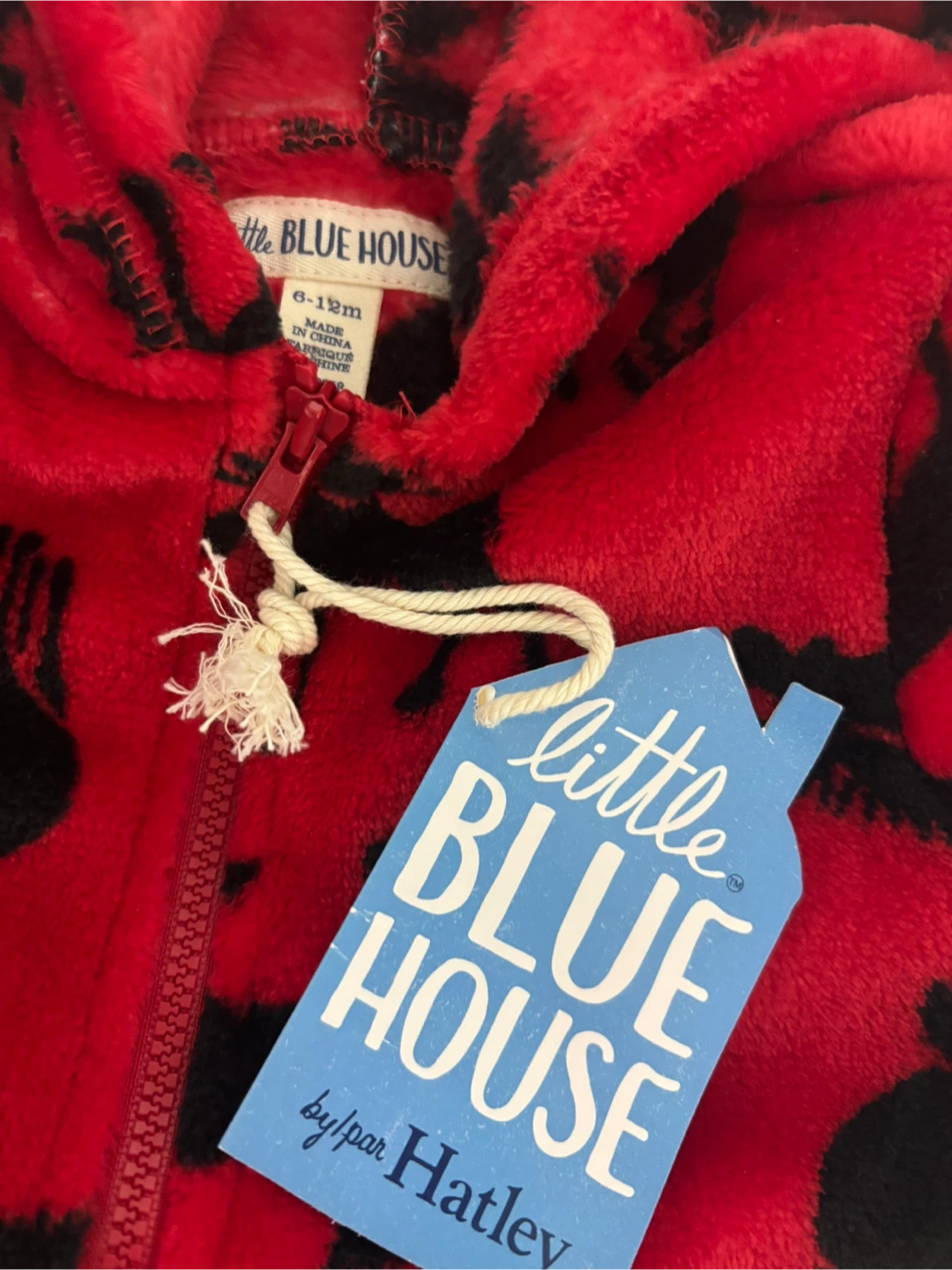 NEW Little Blue House Hooded Romper 6-12 Months - photo 2
