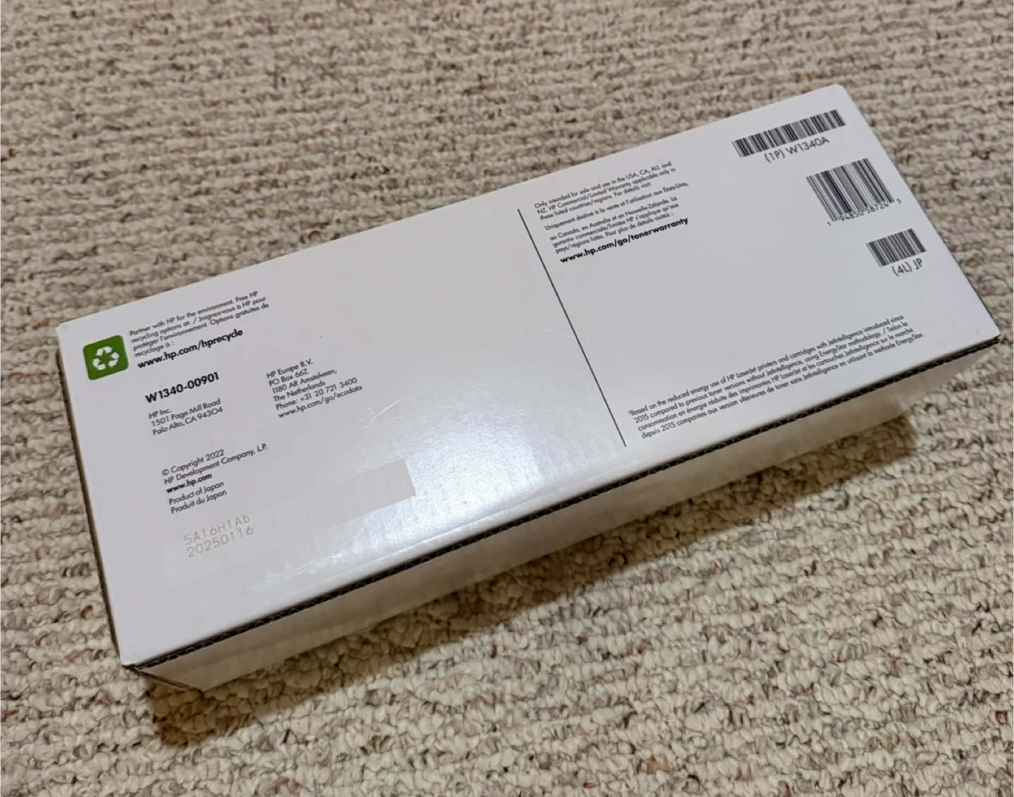 HP LaserJet 134A Black Toner Cartridge - photo 2