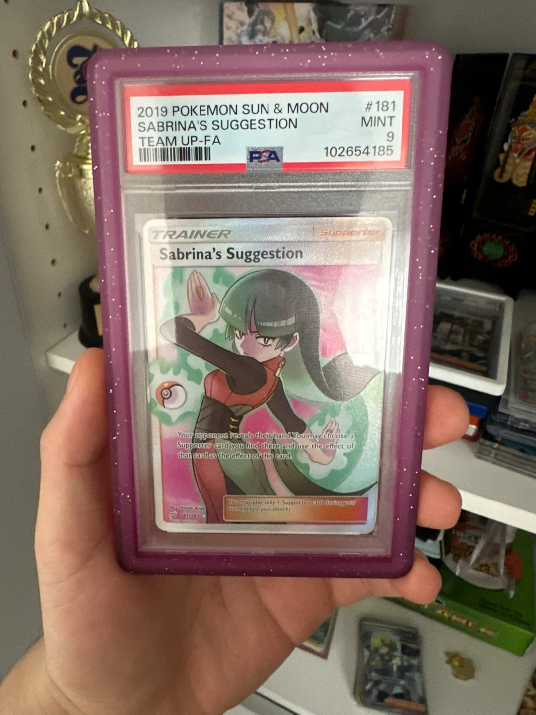 2019 Pokemon Sun & Moon Sabrina's Suggestion #181 Mint 9 Card