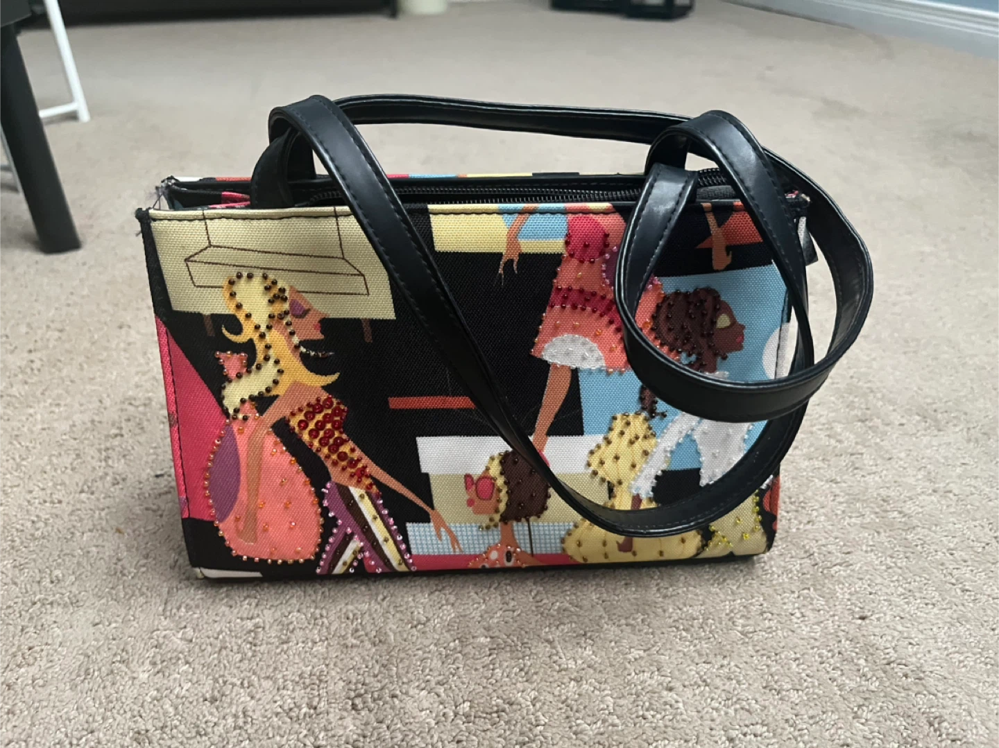 Colourful purse