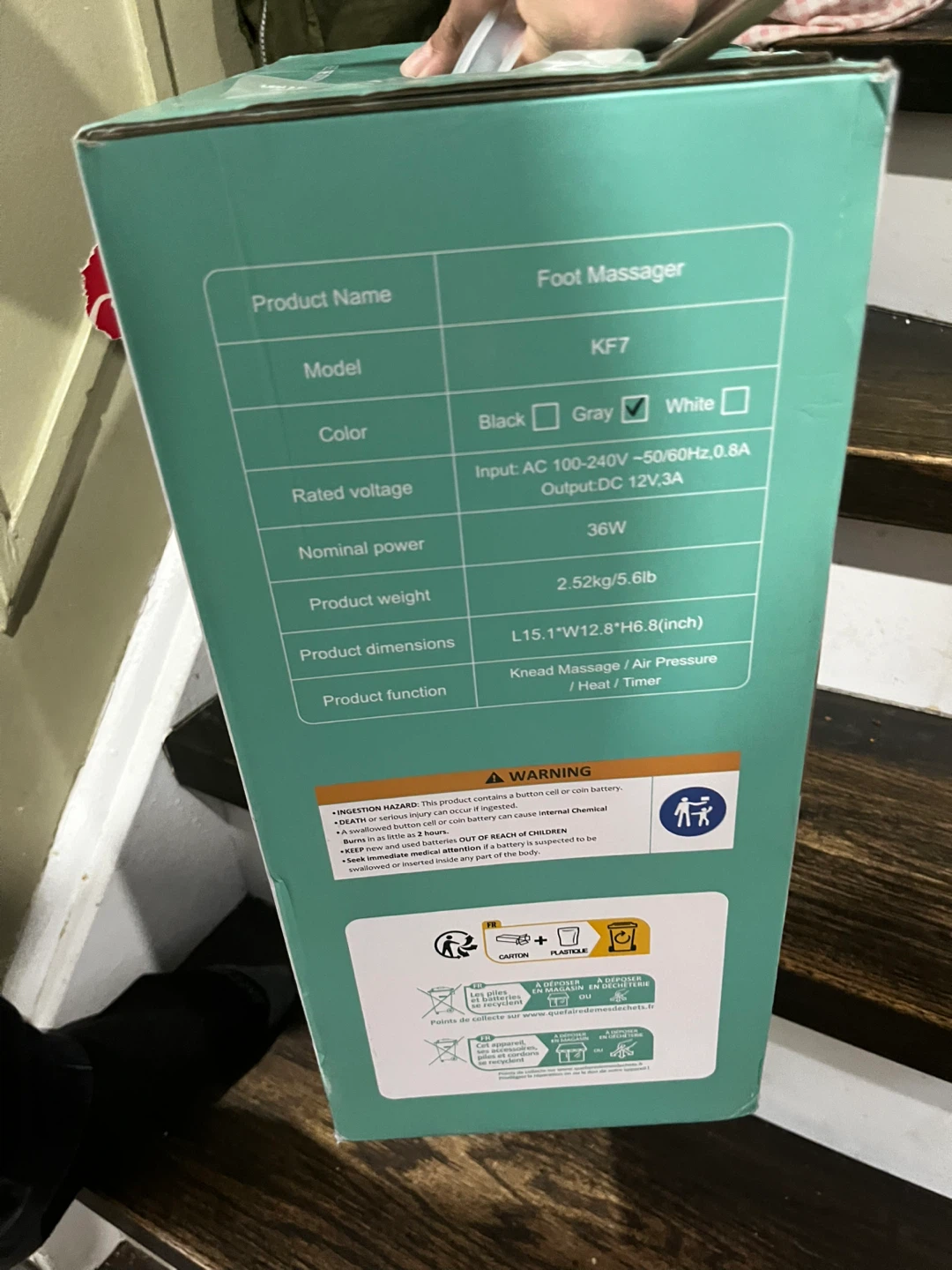 Kenze KF7 Foot Massager - photo 3