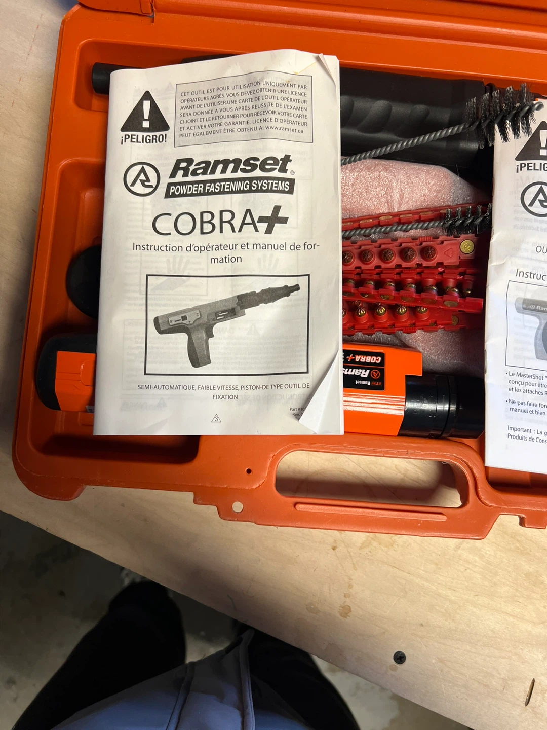Ramset Cobra+ Powder Actuated Tool Kit