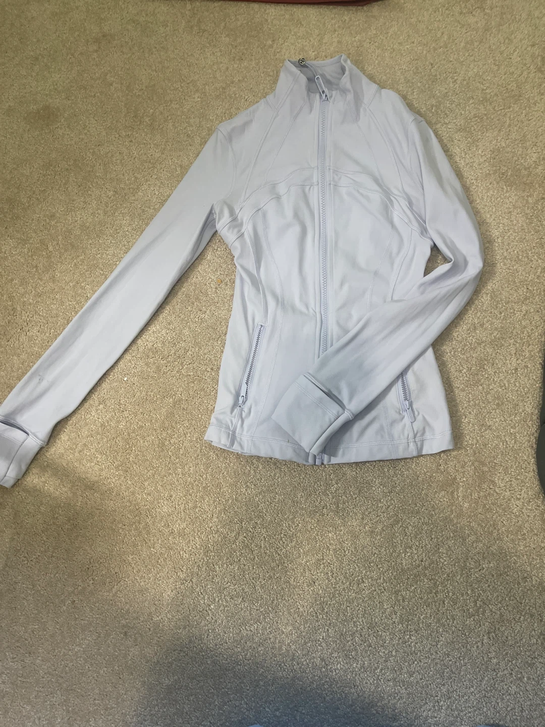 Lululemon Define Jacket Nulu Size 2 Light Purple