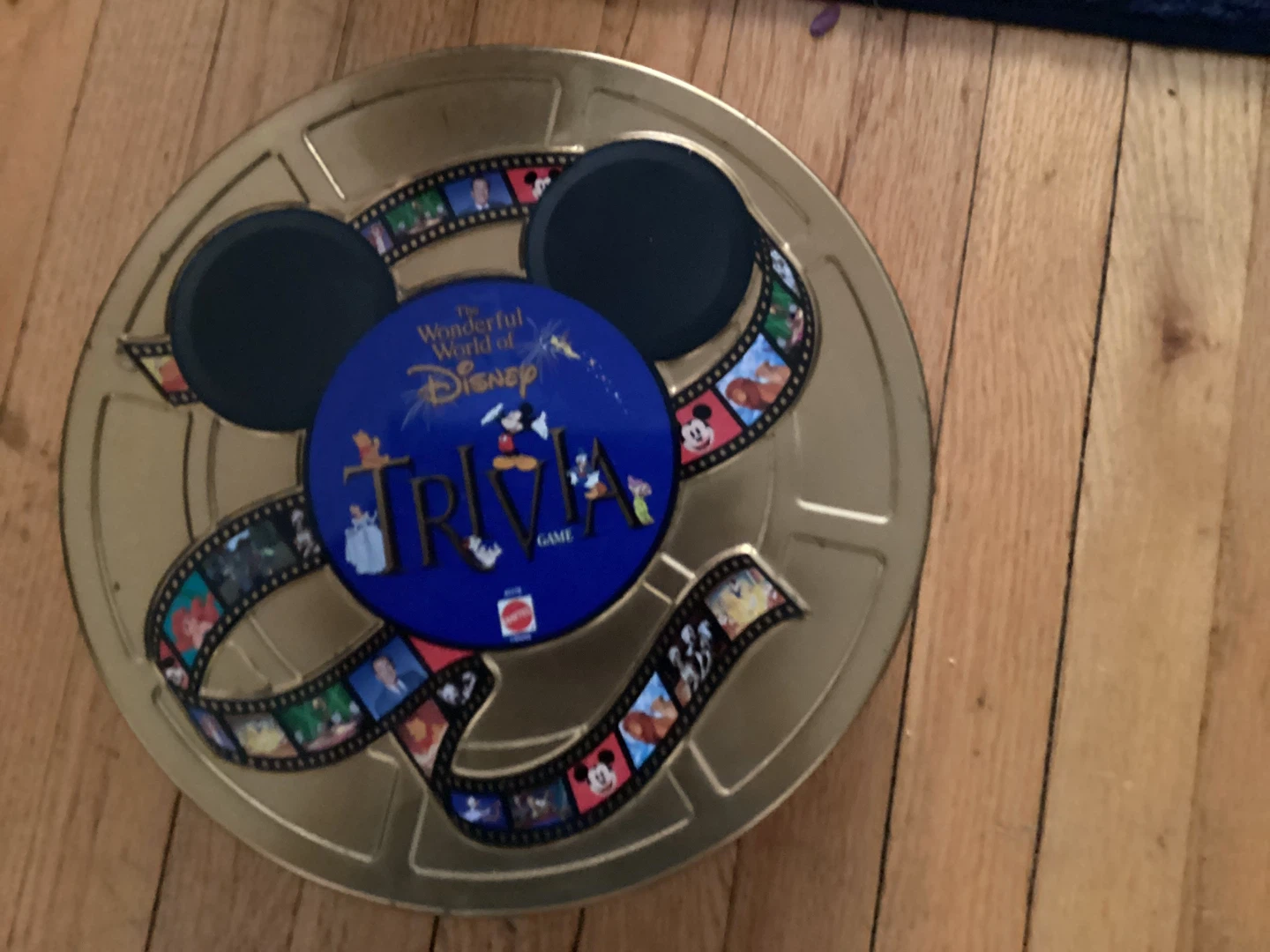 Retro The Wonderful World of Disney Trivia Game
