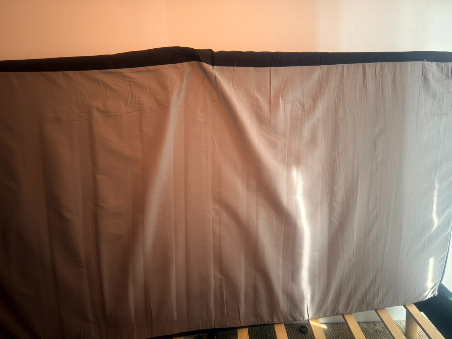 Twin bed frame with mattress and mattress pad - photo 4
