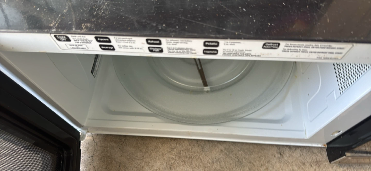 GE Stainless Steel Microwave - photo 2