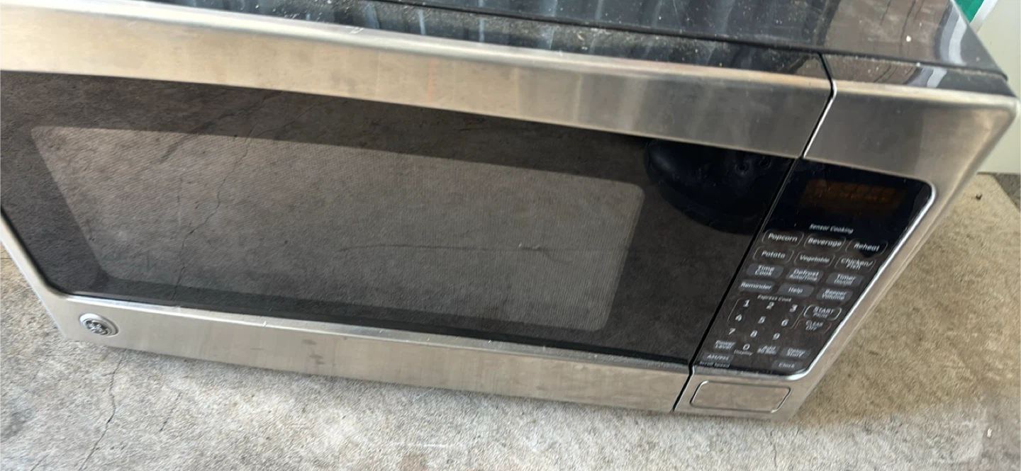 GE Stainless Steel Microwave