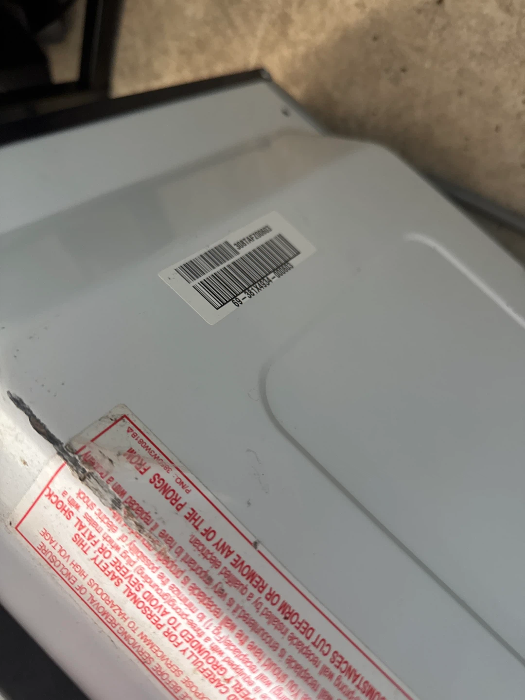 GE Stainless Steel Microwave - photo 4