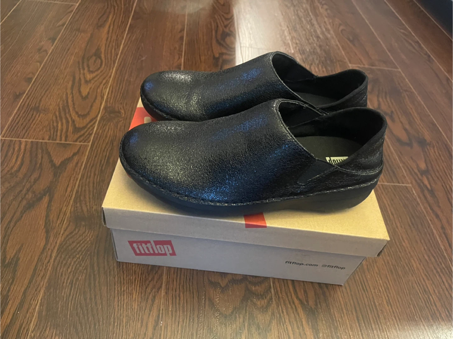 Fitflop Superloafer Glitzy Loafers Black US 7