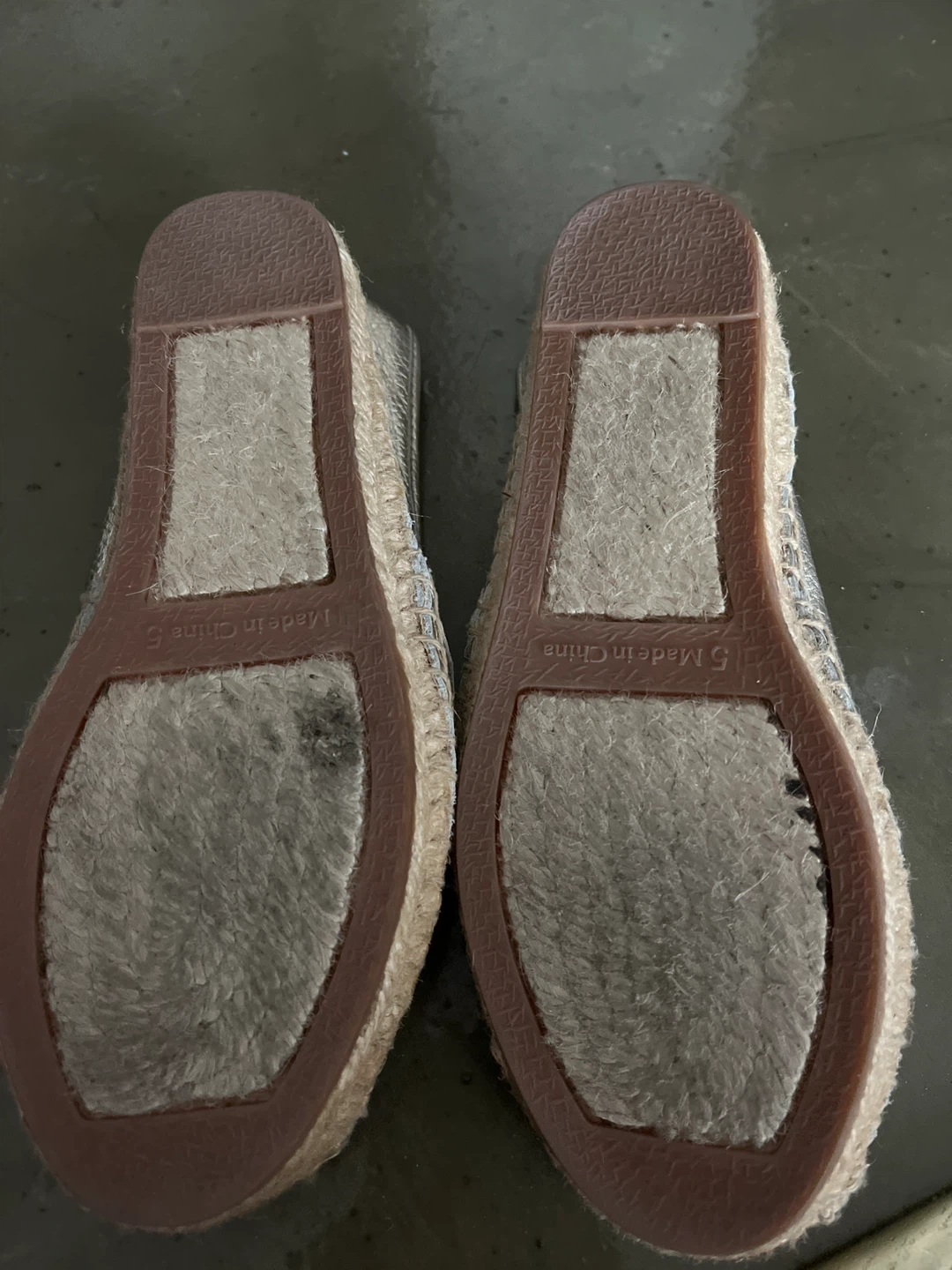Lauren Ralph Lauren Women's Espadrille silver gold - photo 2