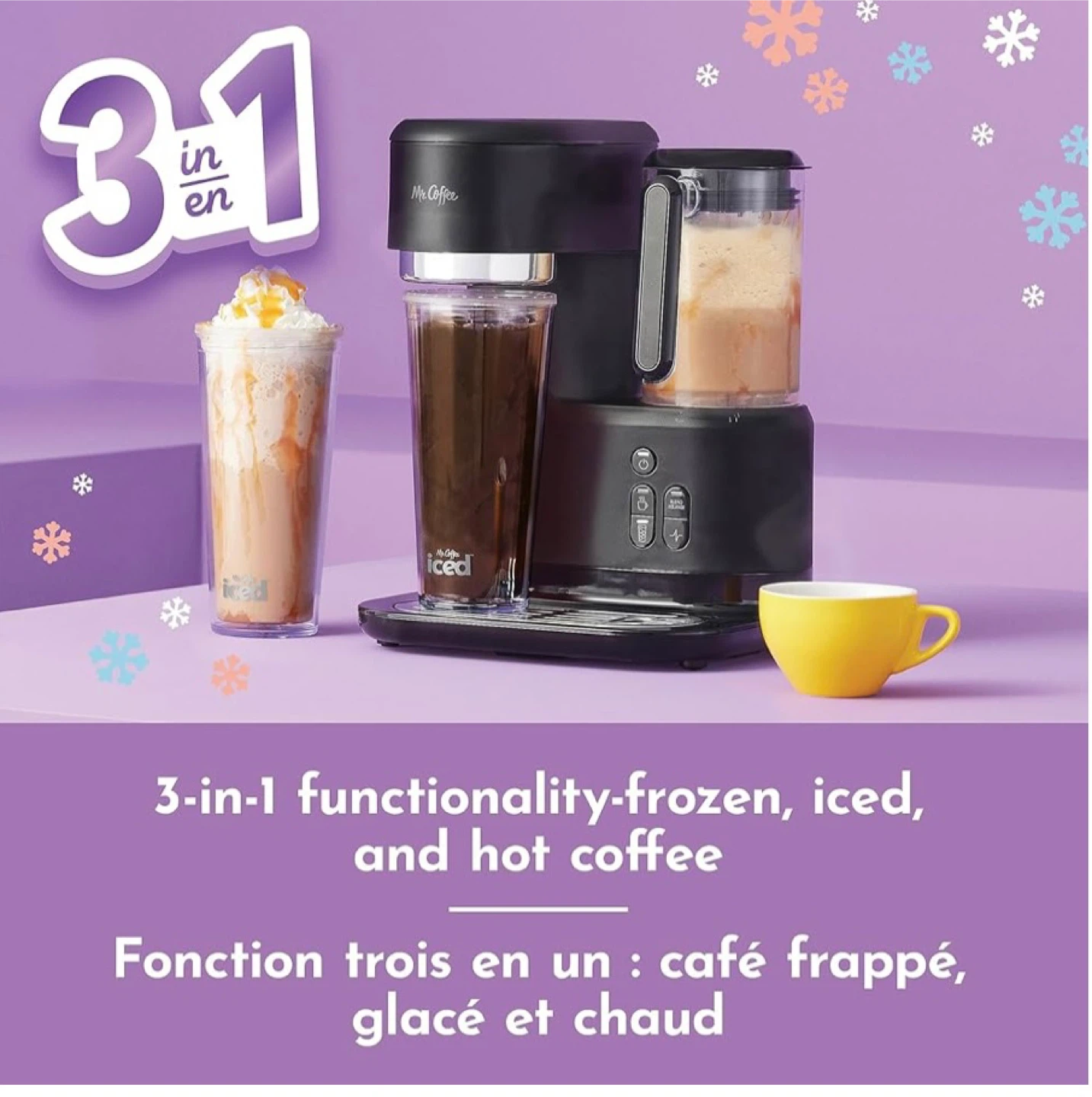 Mr. Coffee Coffee Maker with Built-in Blender hot and cold - photo 2