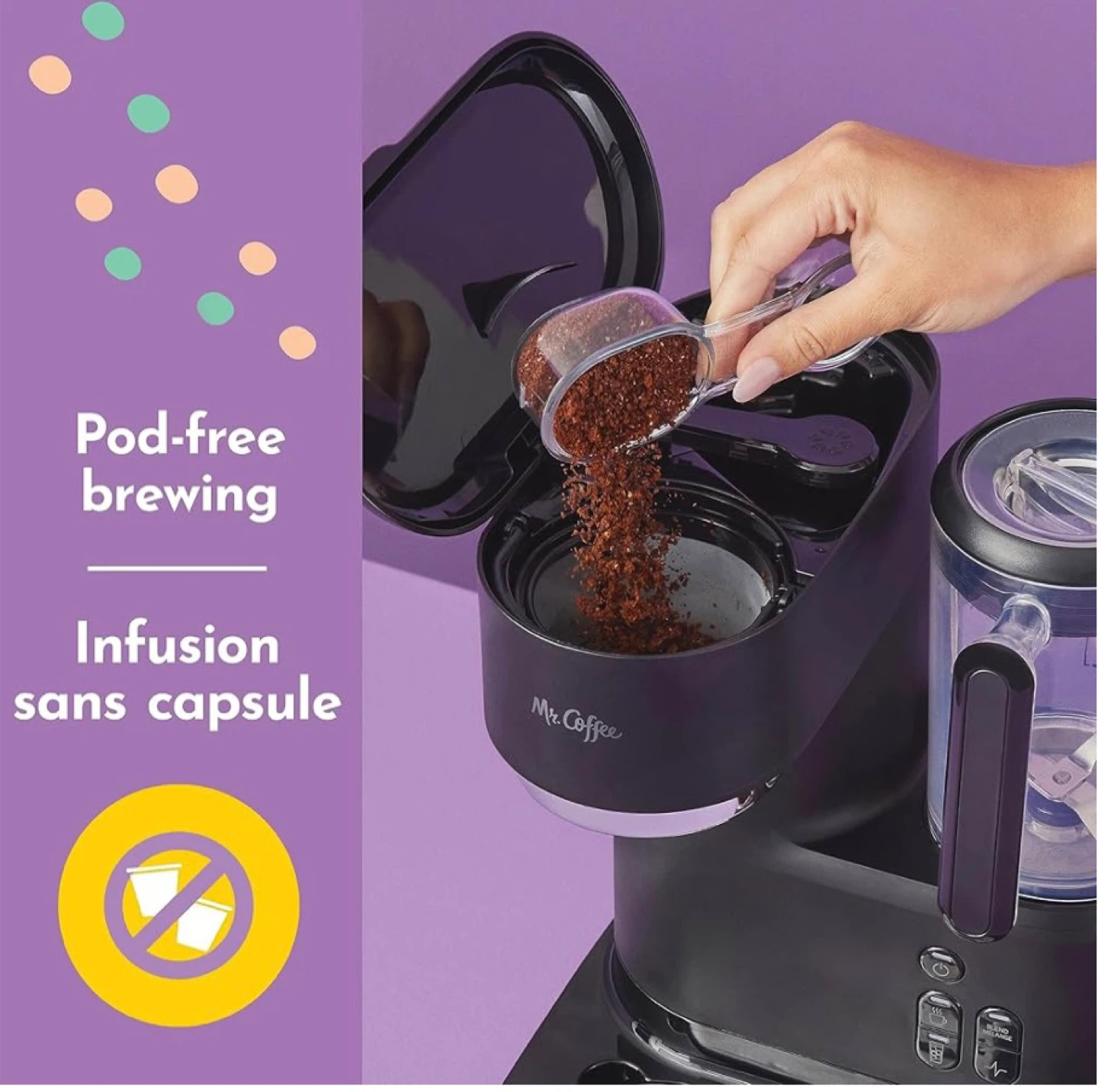 Mr. Coffee Coffee Maker with Built-in Blender hot and cold - photo 4