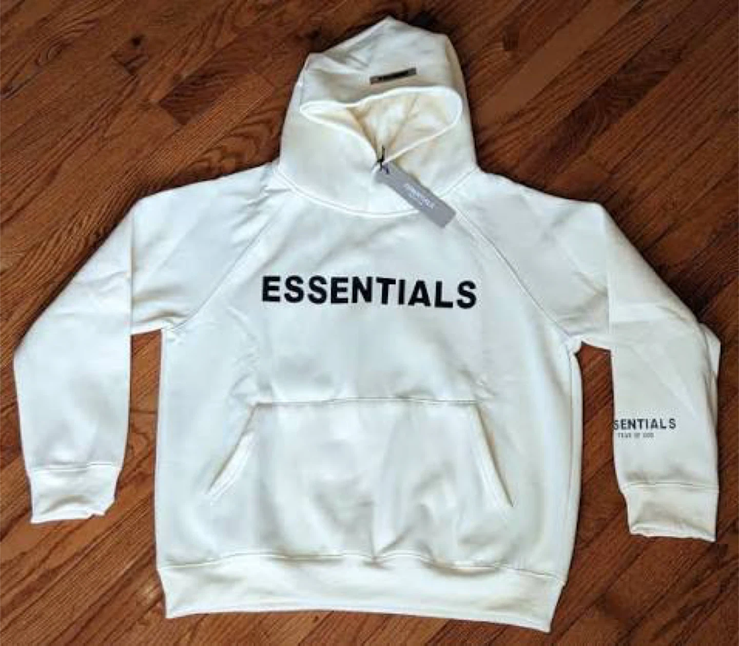 Fear of God Essentials Hoodie White