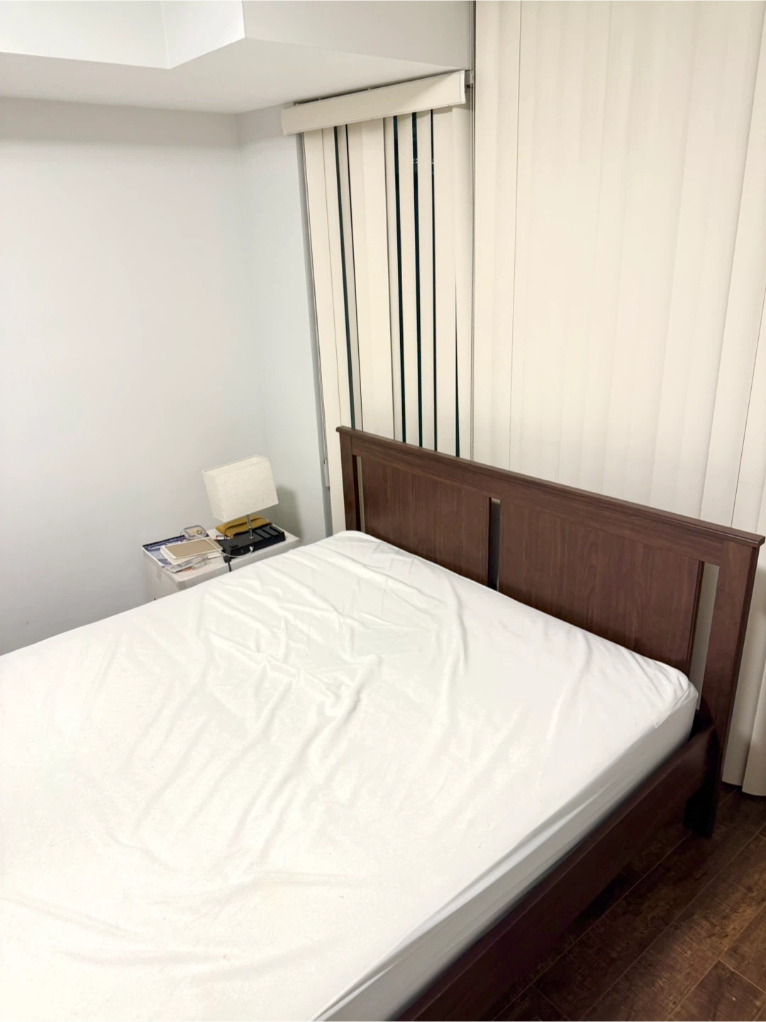 IKEA SONGESAND Queen Bed Frame & Mattress - photo 2