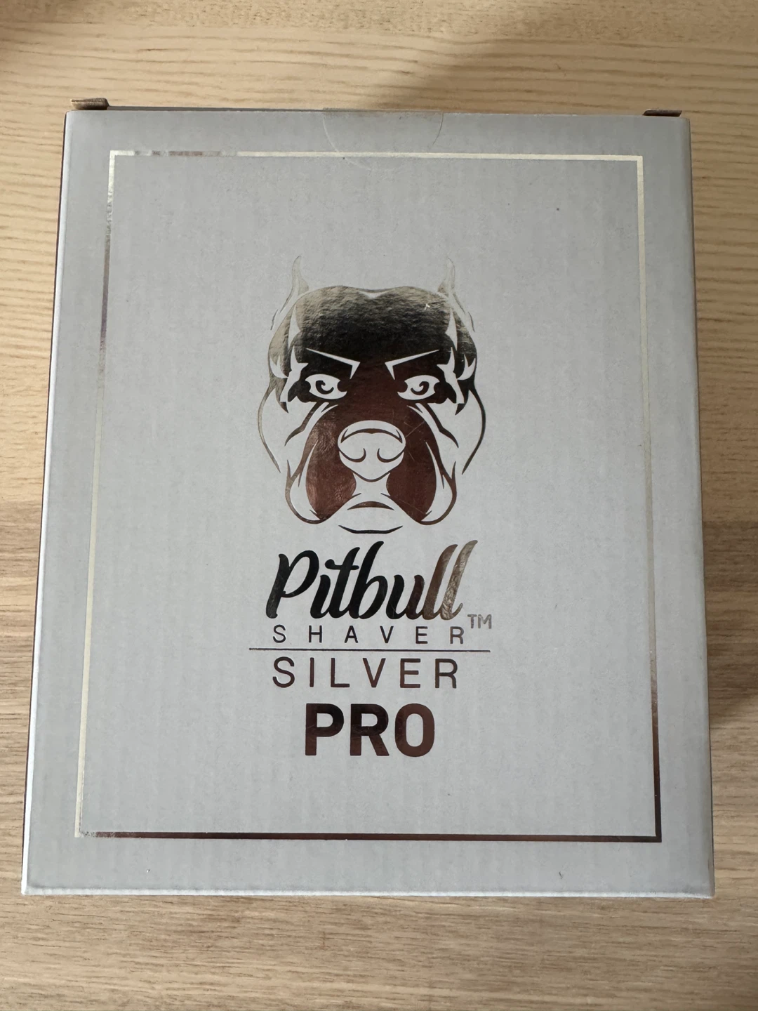 Pitbull Shaver Silver Pro Electric Shaver