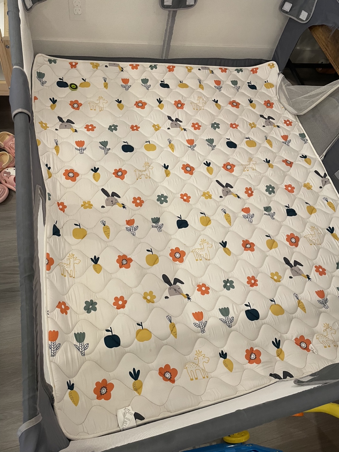 Baby Playpen, with Mat for Babies and Toddlers 71”x59”